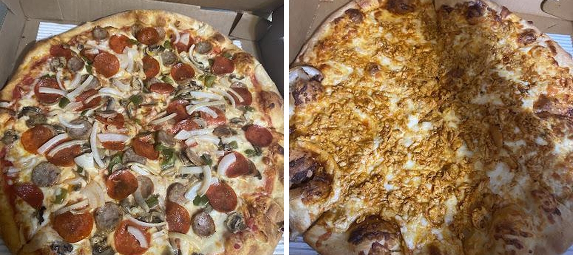 Frank's Pizza New York Style Menu